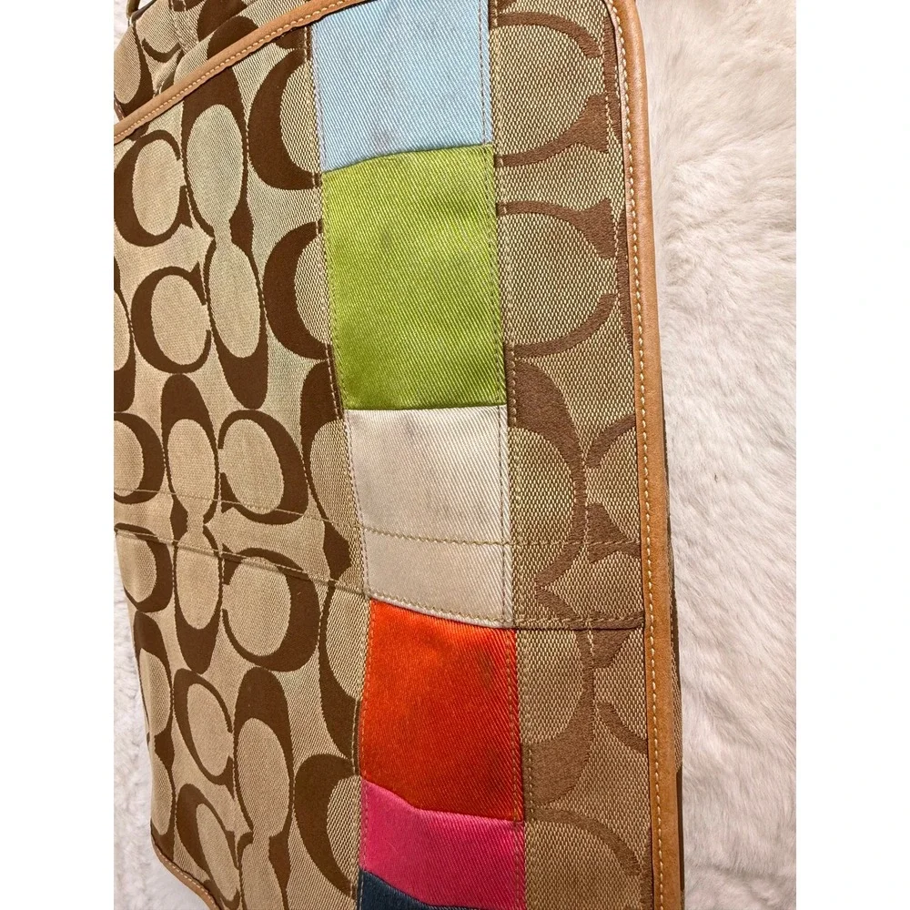 Coach signature jacquard